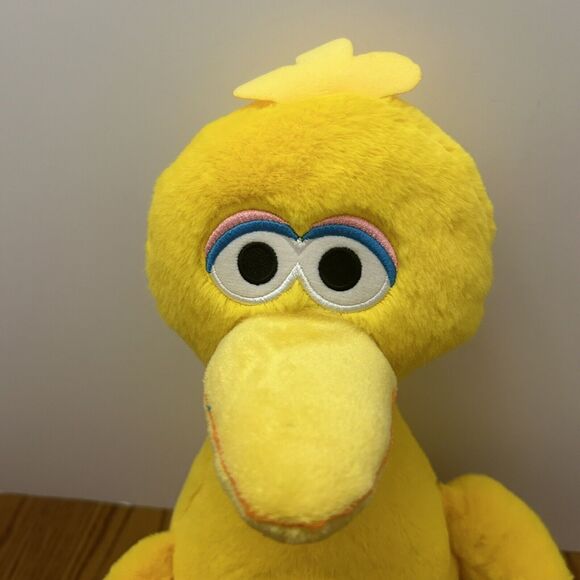 Sesame Street Plush Big Bird Soft Stuffed Animal - 17” Toy Just Play NEW - Picture 2 of 11
